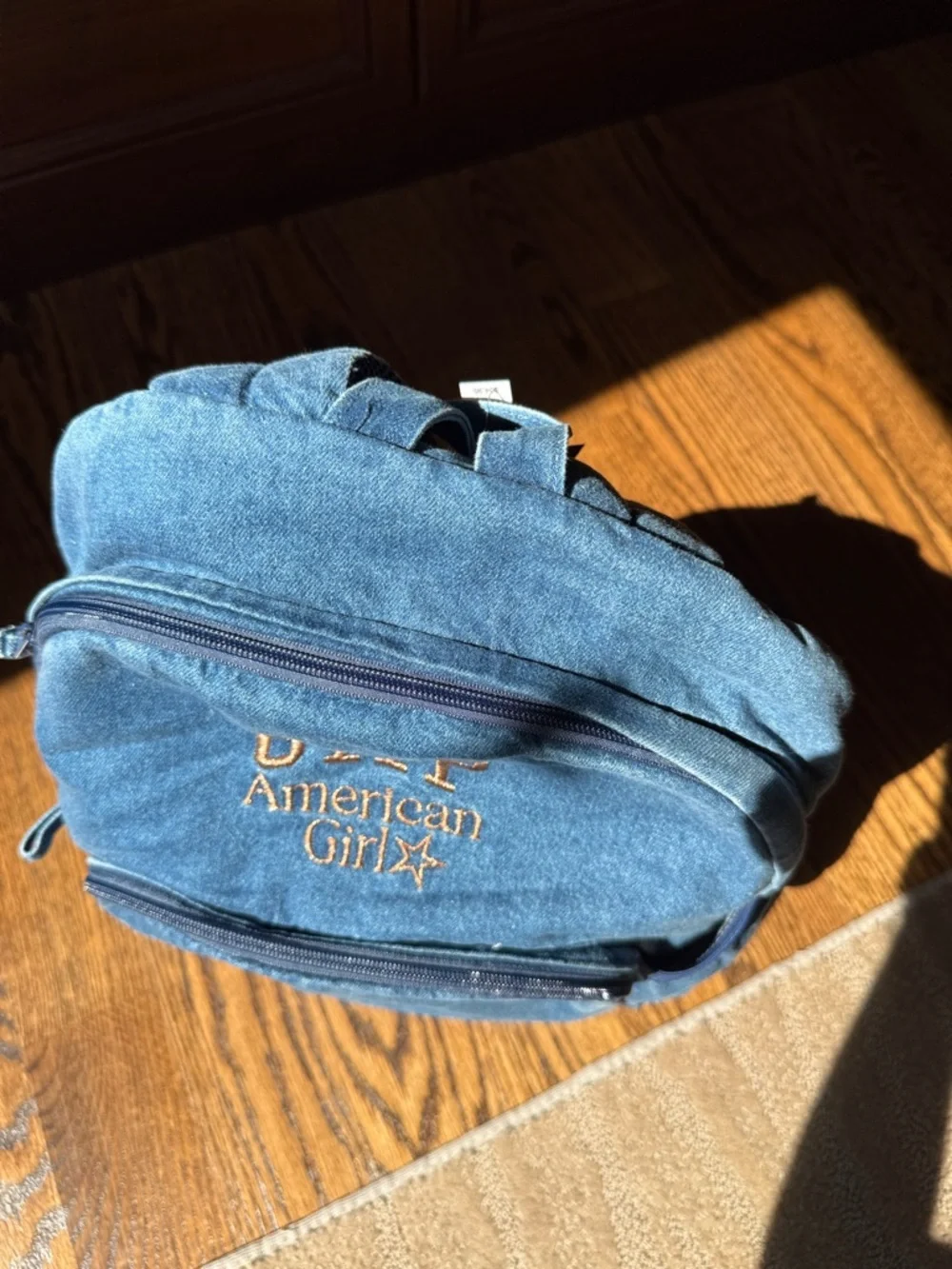 American Girl x‎ GAP Denim Blue Kids Backpack